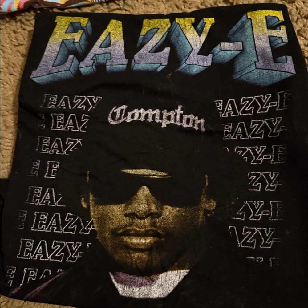 Black Eazy-E Graphic T-Shirt
